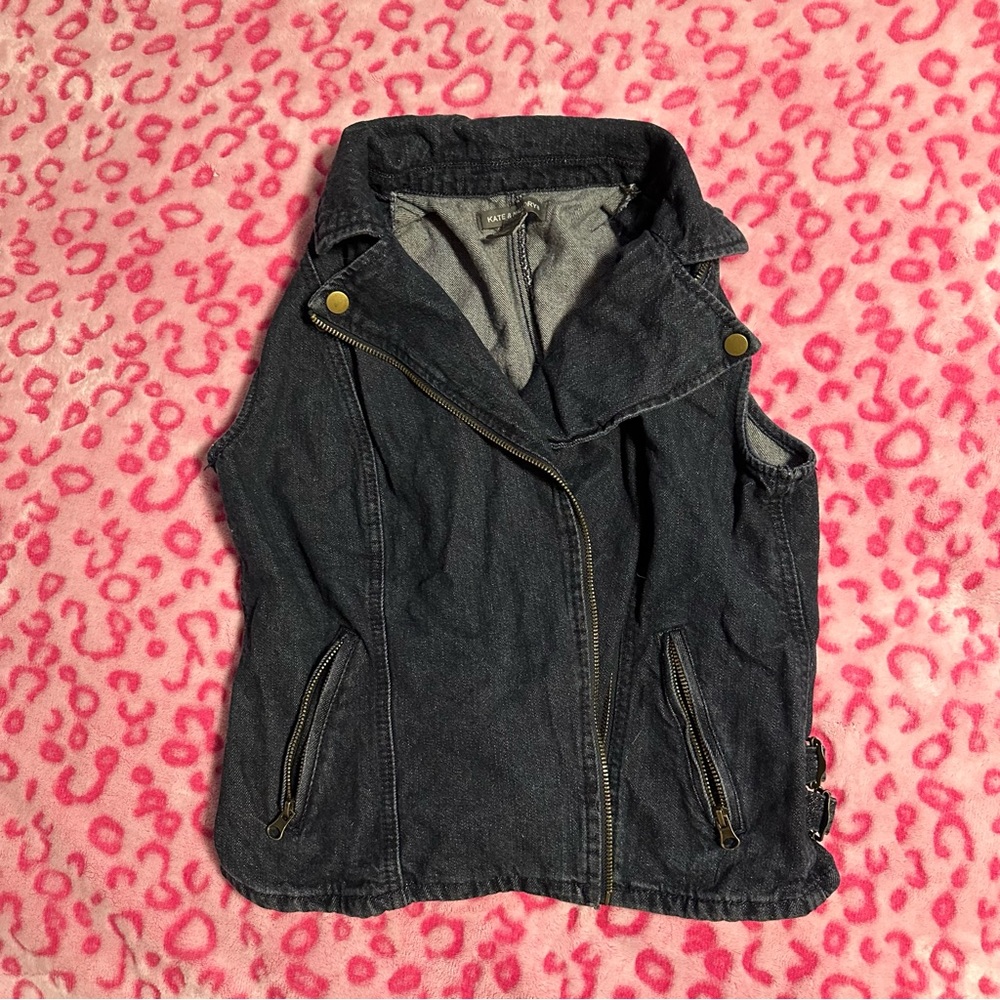 Denim vest